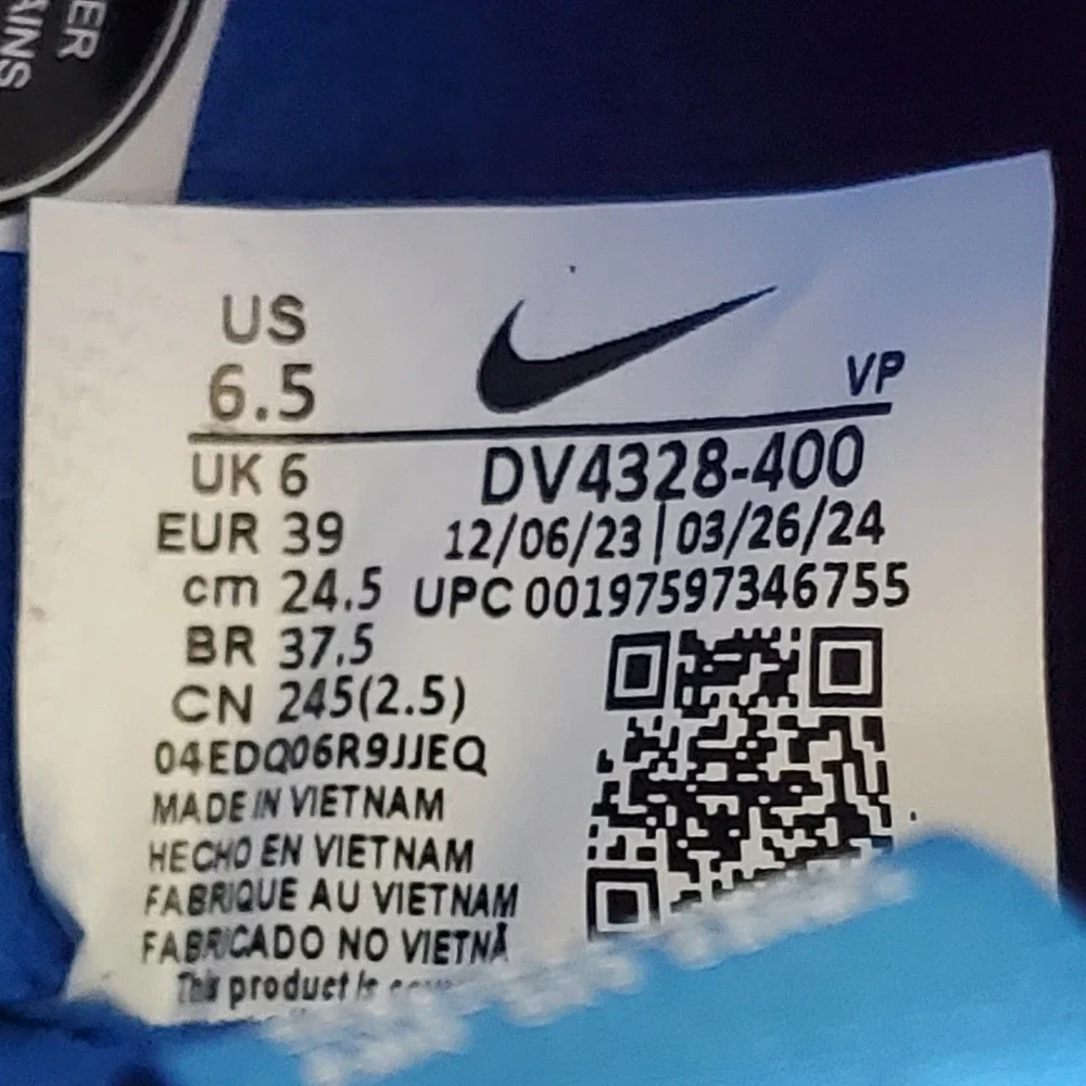 Nike Tiempo Legend 10 Elite FG Soccer Cleats 6.5M/8W‎ Soar Blue White DV4328-400
